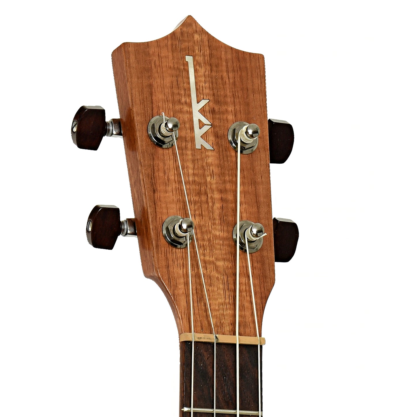 Headstock of Kamaka HF-4 Baritone Ukulele