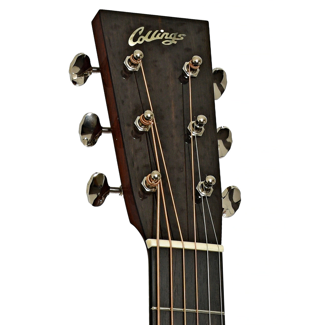 Headstock of Collings D1T Traditional Series Acoustic Guitar