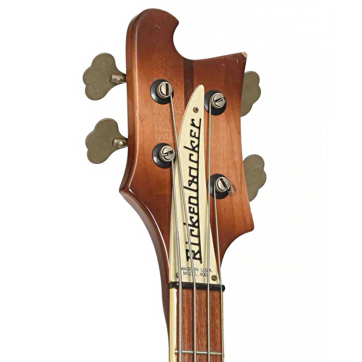 Front Headstock of Rickenbacker 4001 4-String Electric Bass