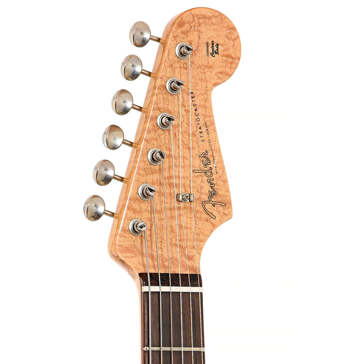 Frontheadstock of Fender 1960 Custom Shop Stratocaster NOS