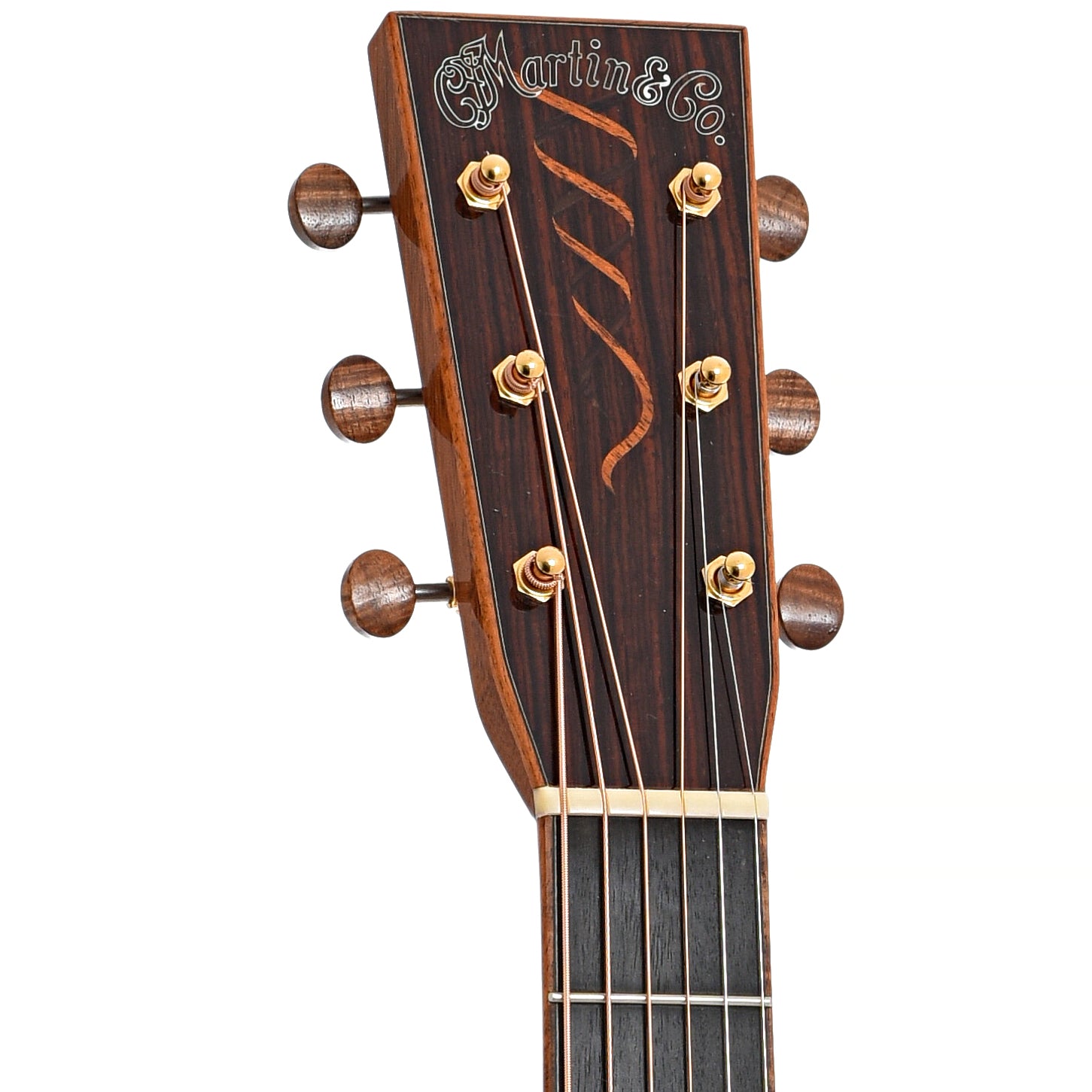 Front headstock of Martin CS-00041-15 Acoustic Guitar (2015)