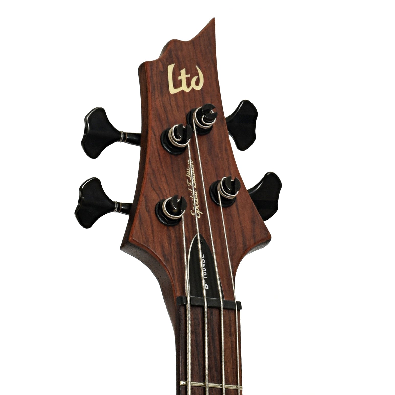 Headstock of ESP LTD B-1004SE 4-String Electric Bass