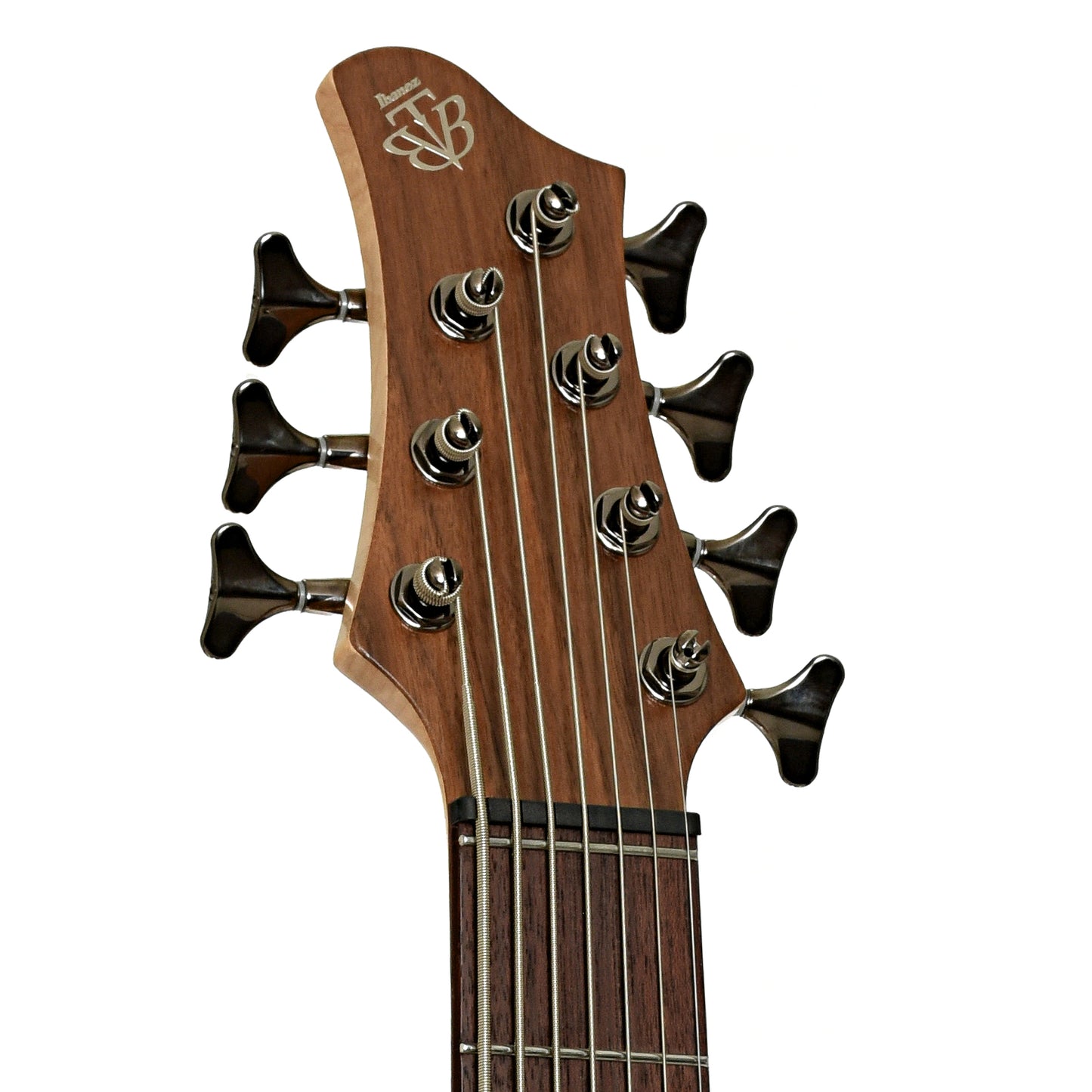 Headstock of Ibanez Standard BTB747 7-String Electric Bass