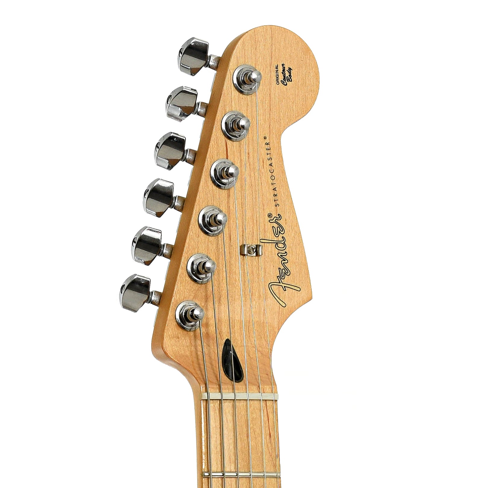 Headstock of Fender Player Stratocaster Limited Edition Electric Guitar
