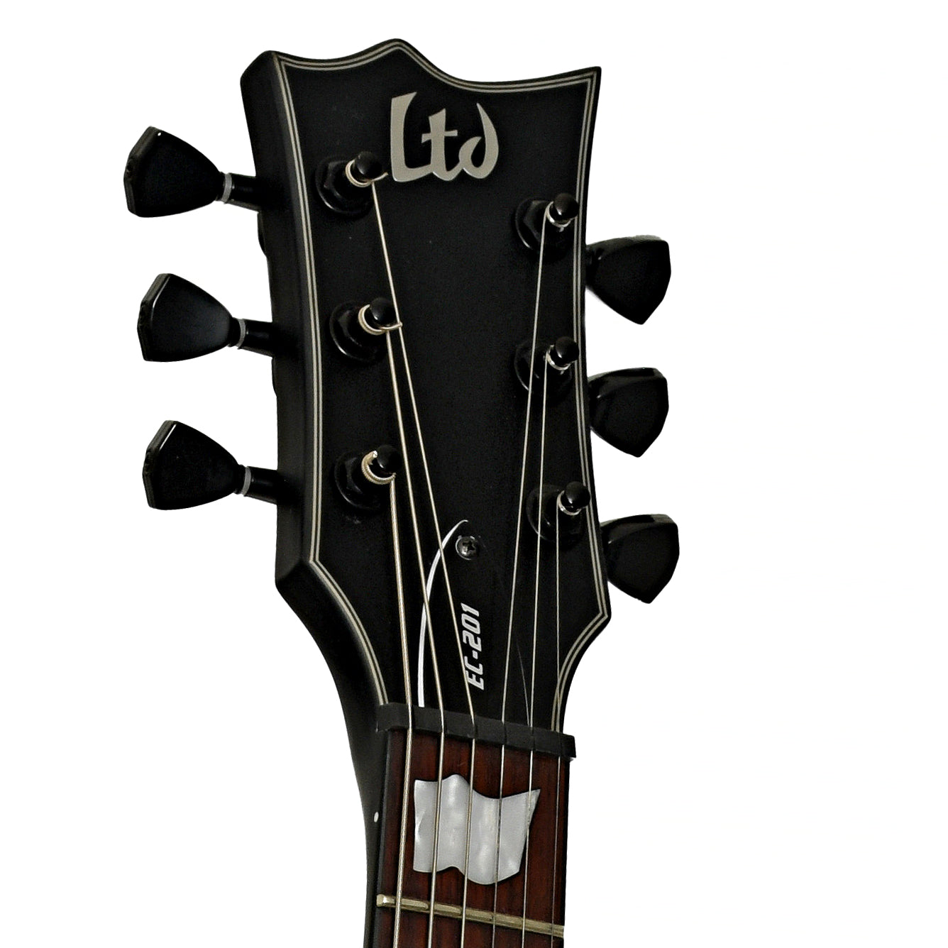 Headstock of ESP LTD EC-201 Electric Guitar