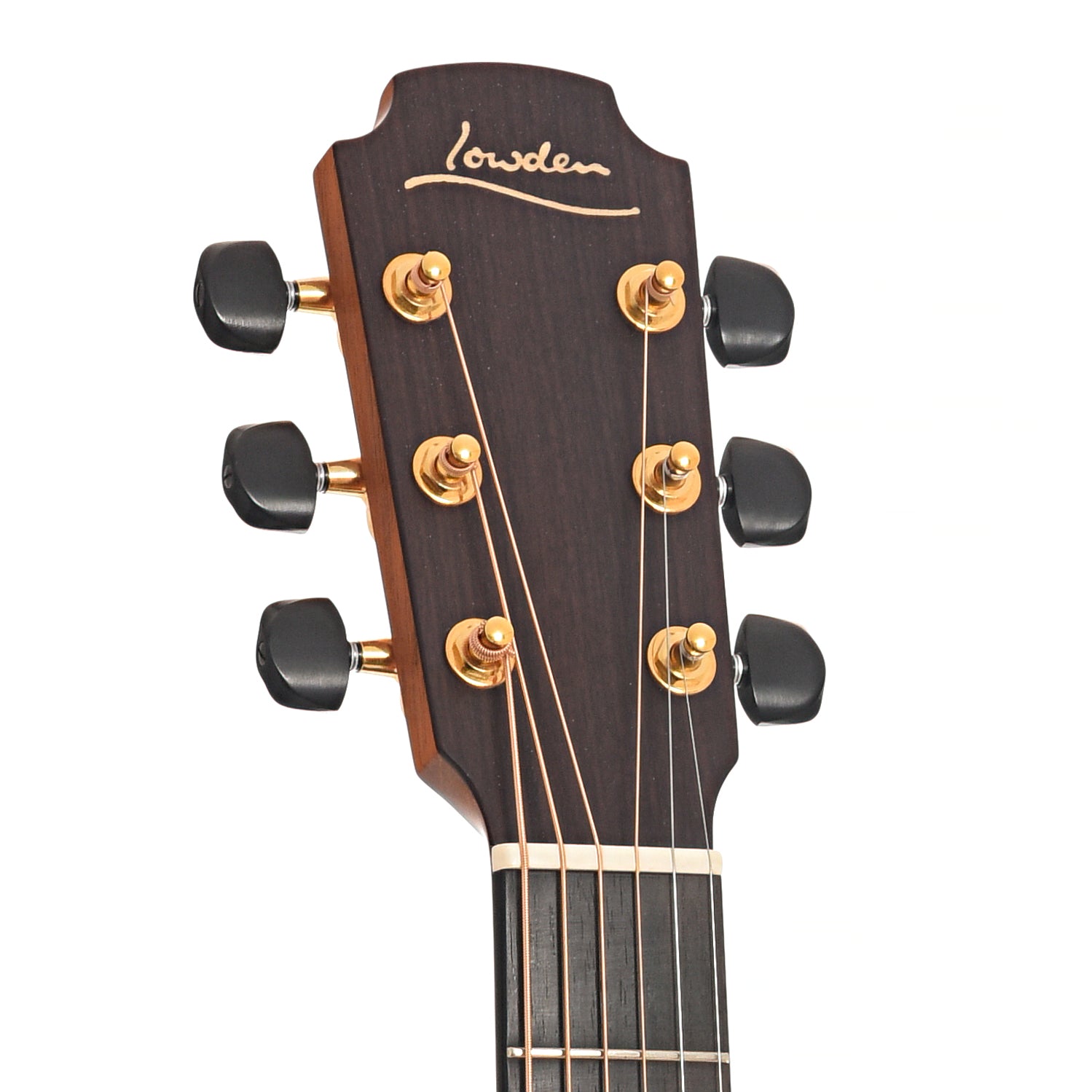 headstock of Lowden S32