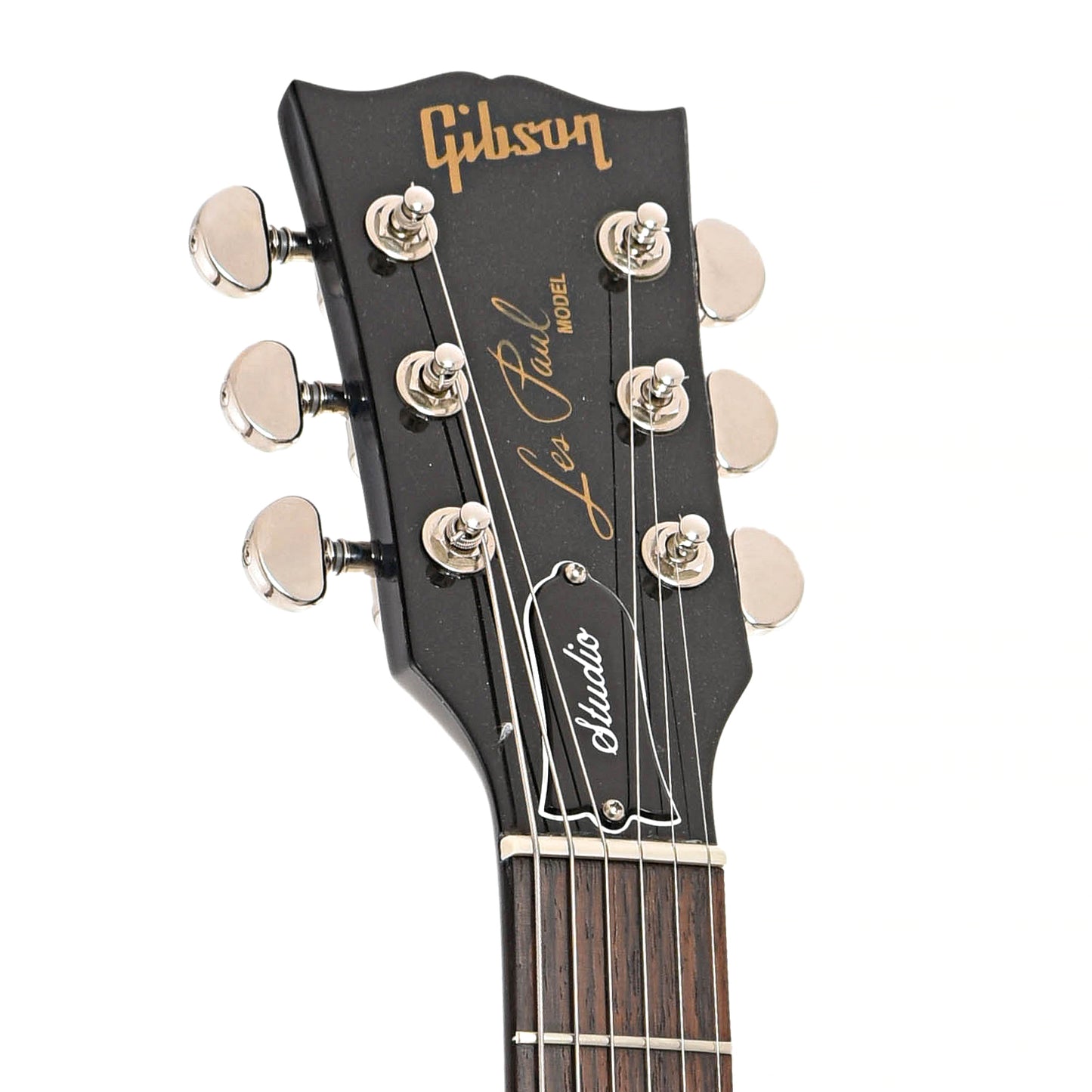 Front headstock of Gibson Les Paul Studio