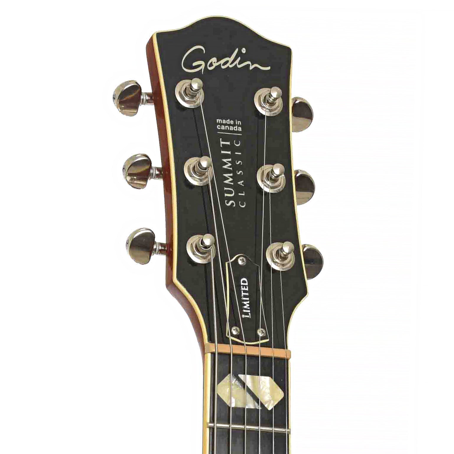 Front Headstock of Godin Summit Classic Supreme LTD