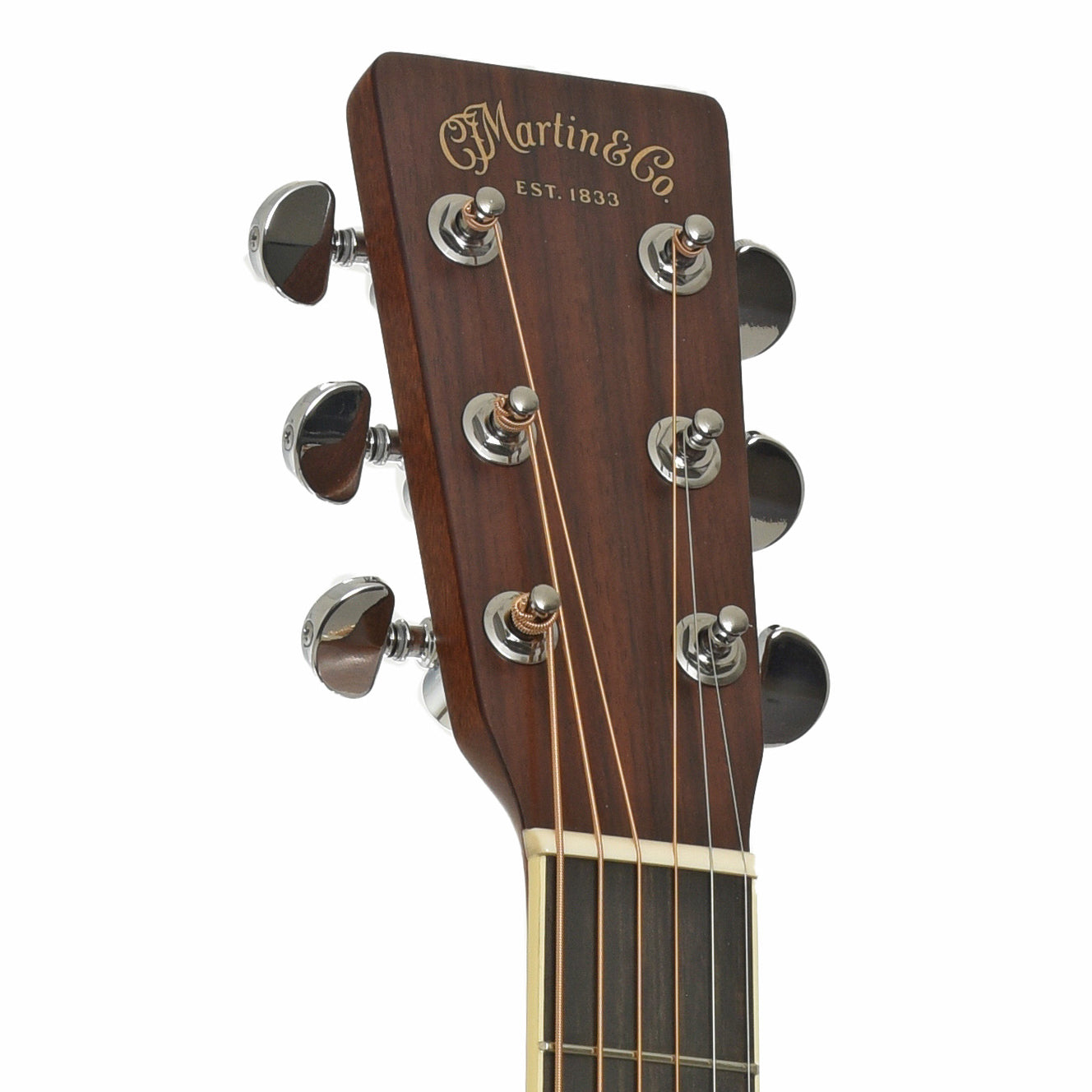 Headstock of Martin M-36 Custom Shop Acoustic Guitar