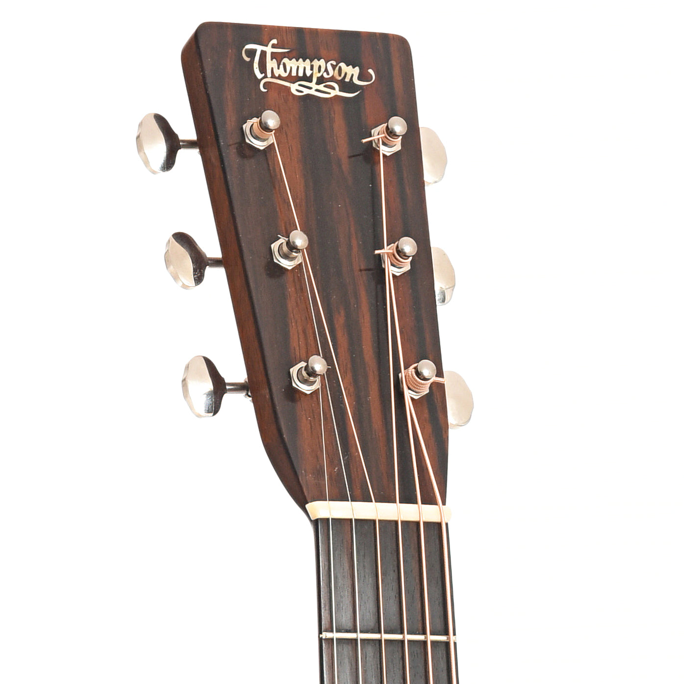 Front headstock of Preston Thompson OM-CMA Acoustic Guitar (2017)