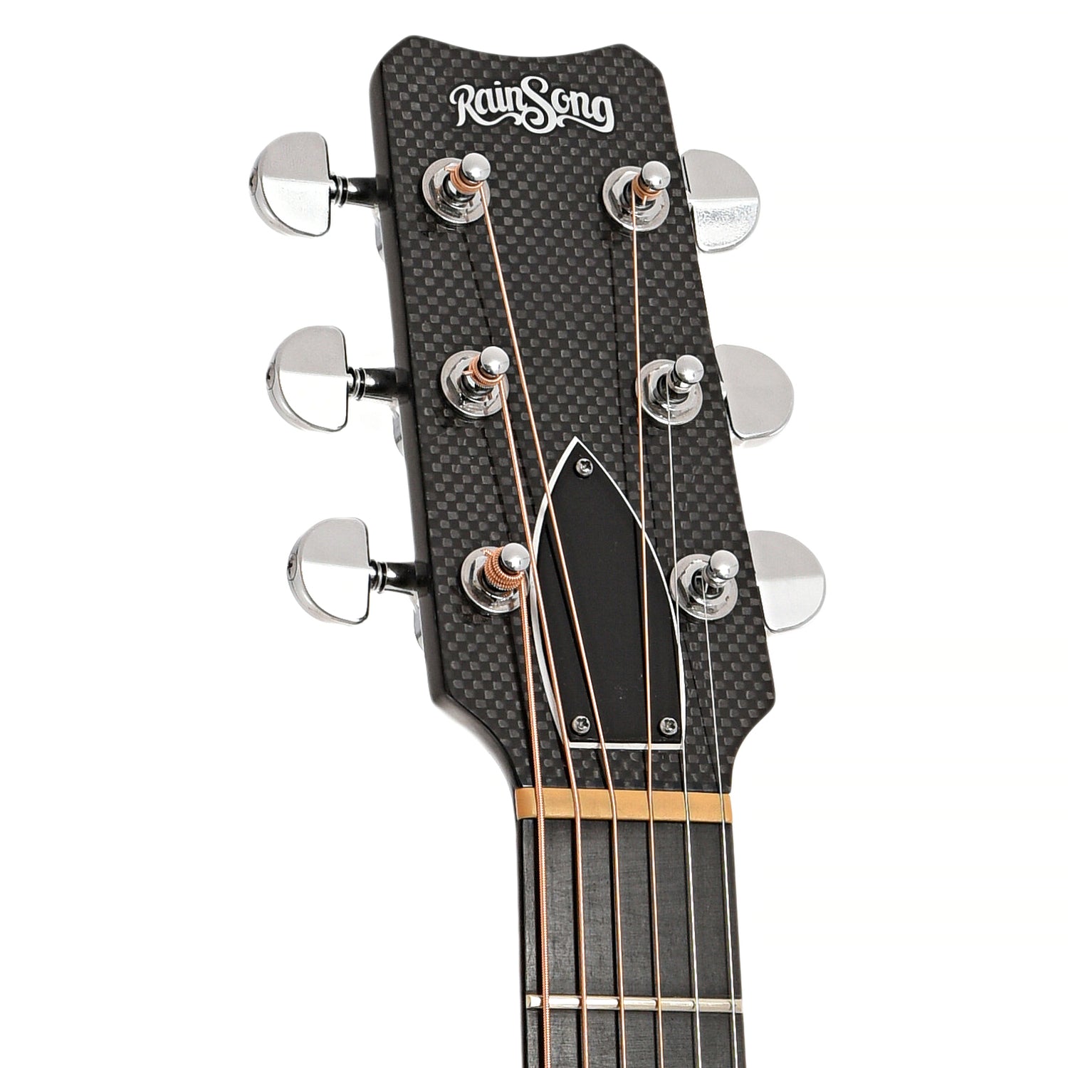Front headstock of Rainsong P12 Parlor