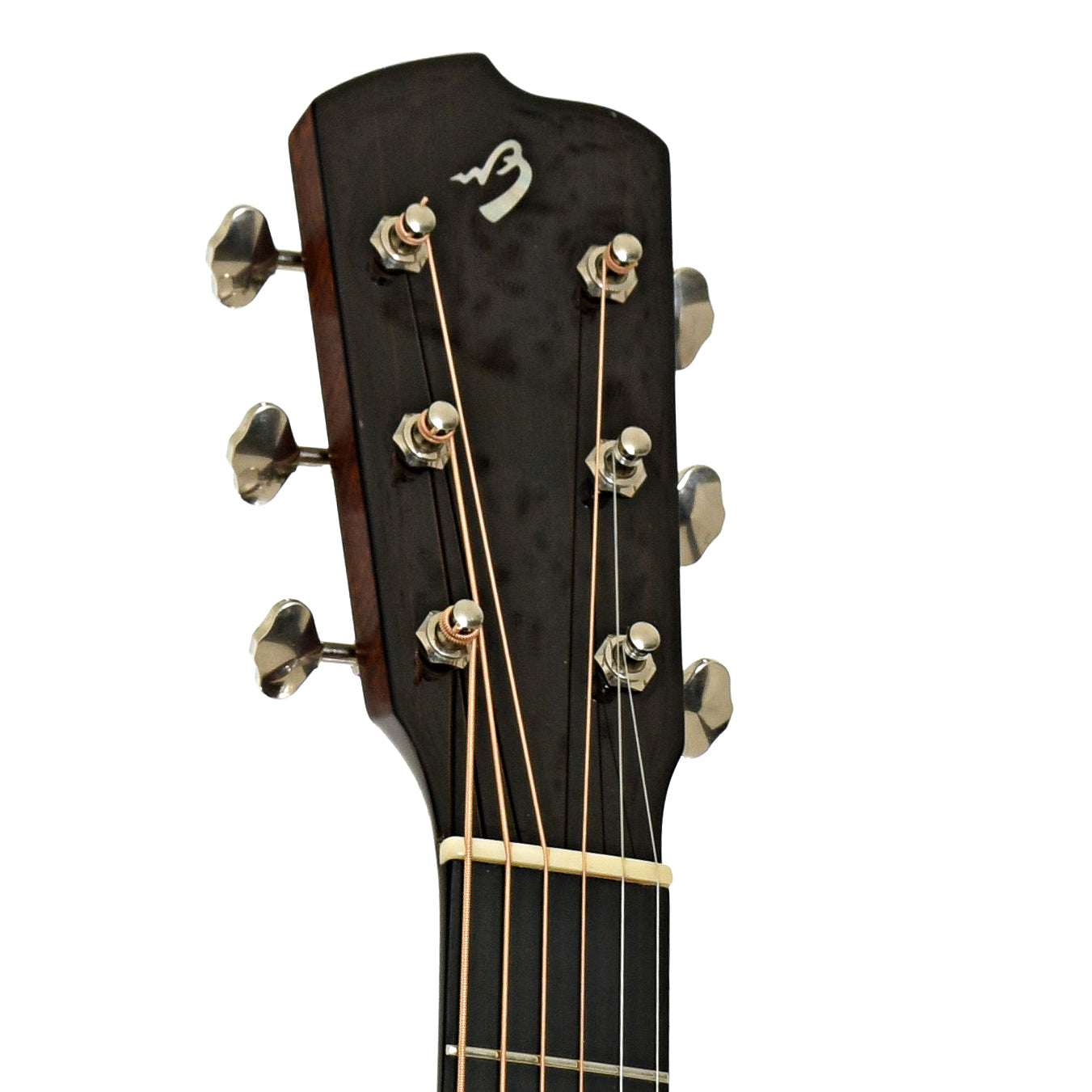 Headstock of Breedlove D/SRE H American Series Acoustic Guitar
