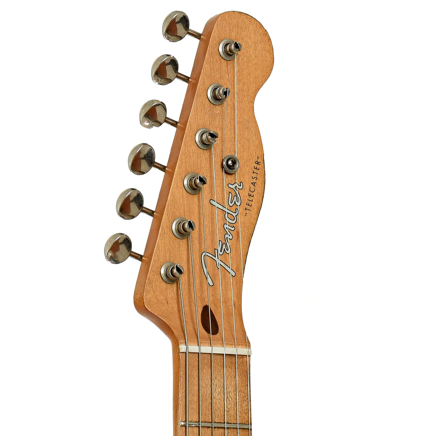 Headstock of Fender Vintera Road Worn 50s Telecaster Electric Guitar