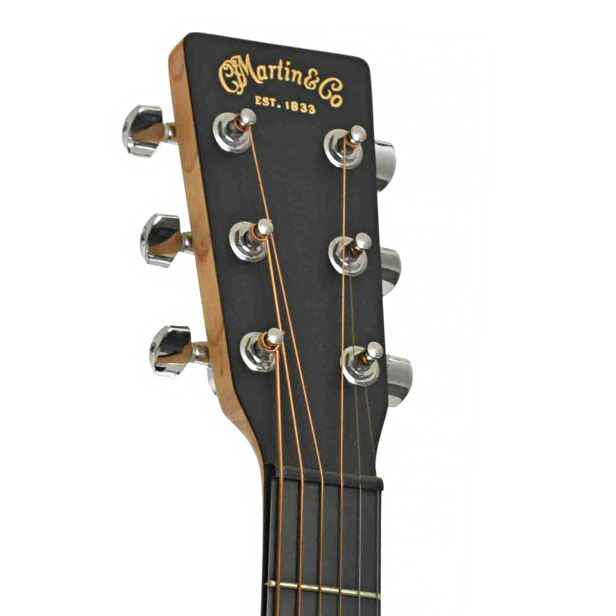 Front headstock of 000CXE Auditorium Acoustic-Electric Guitar 