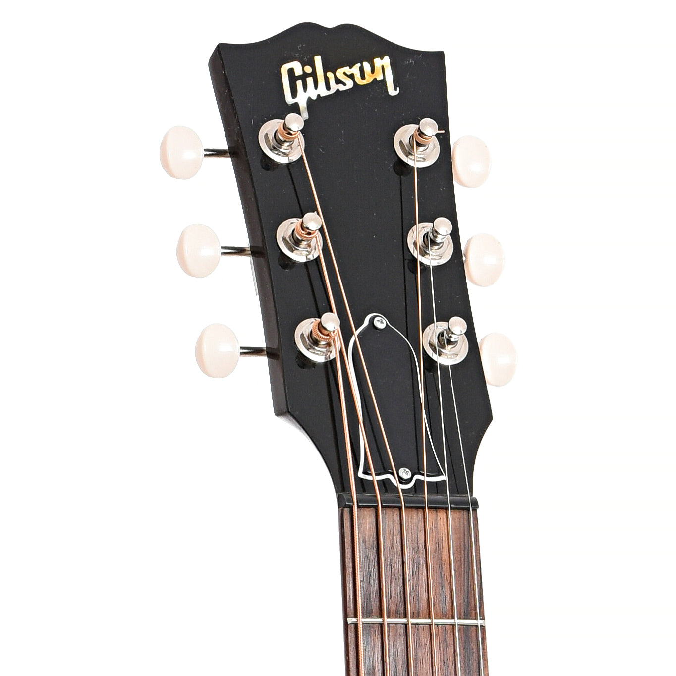 Front headstock of Gibson J-45 Standard