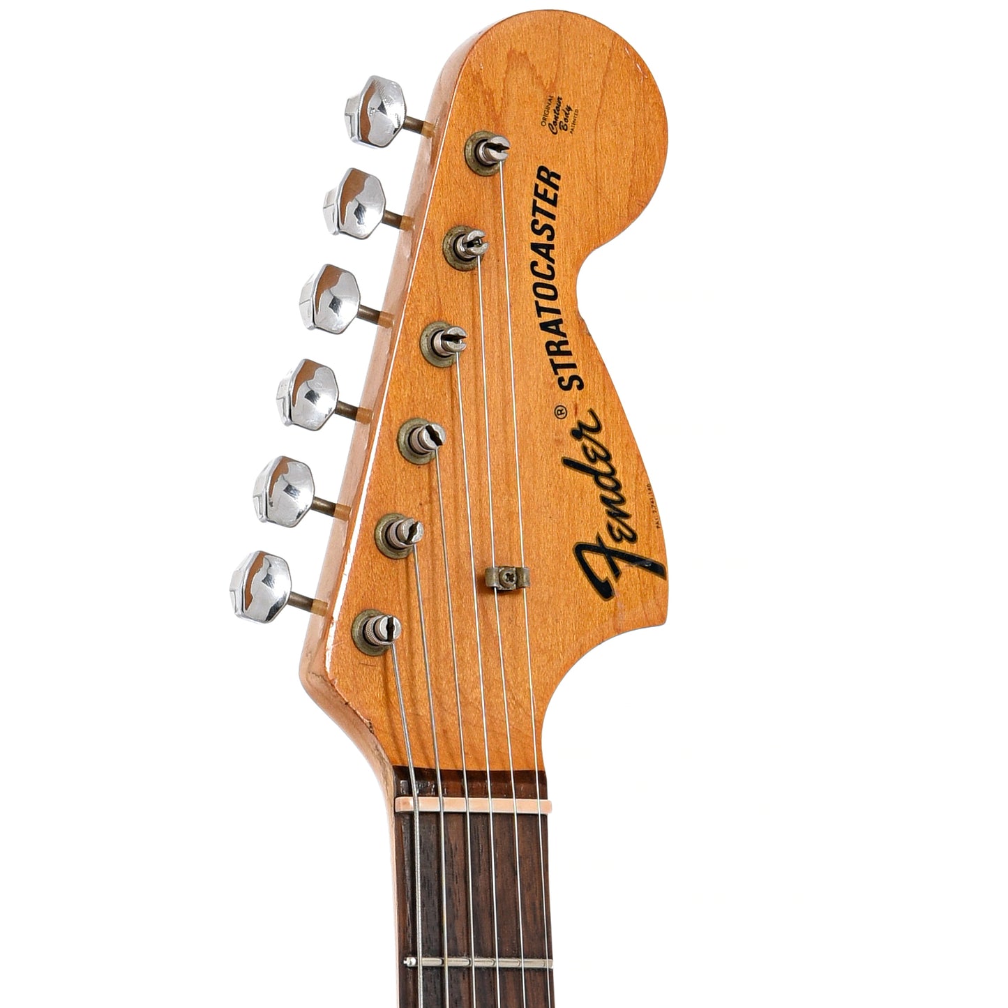 Front headstock of Fender Stratocaster