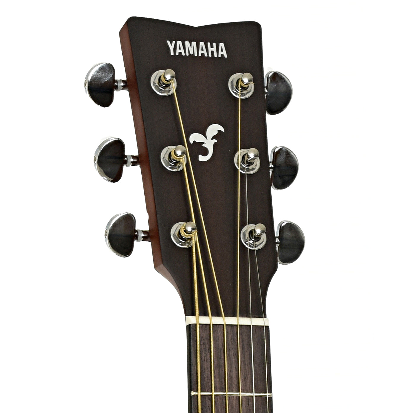 Headstock of Yamaha FG800J Acoustic Guitar
