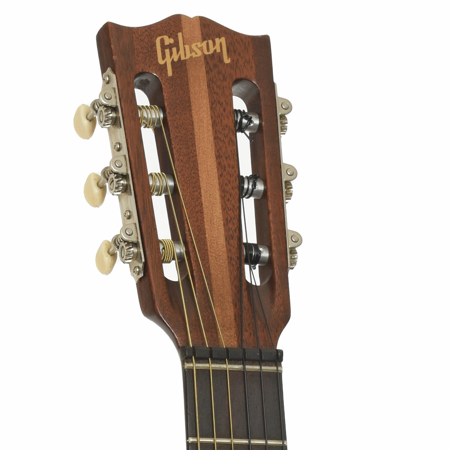 Headstock of Gibson C-0 Classical acoustic Guitar