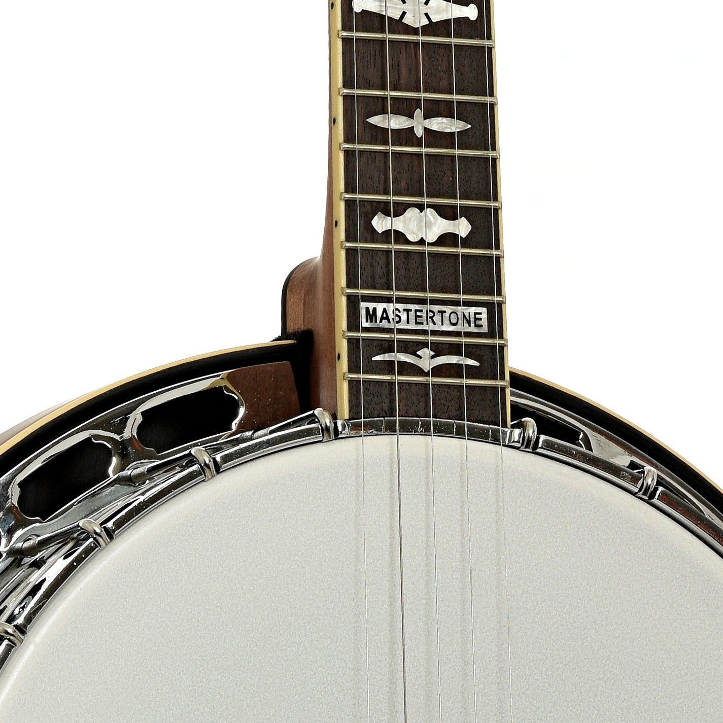Neck joint of Gold Tone OB-150 Resonator Banjo