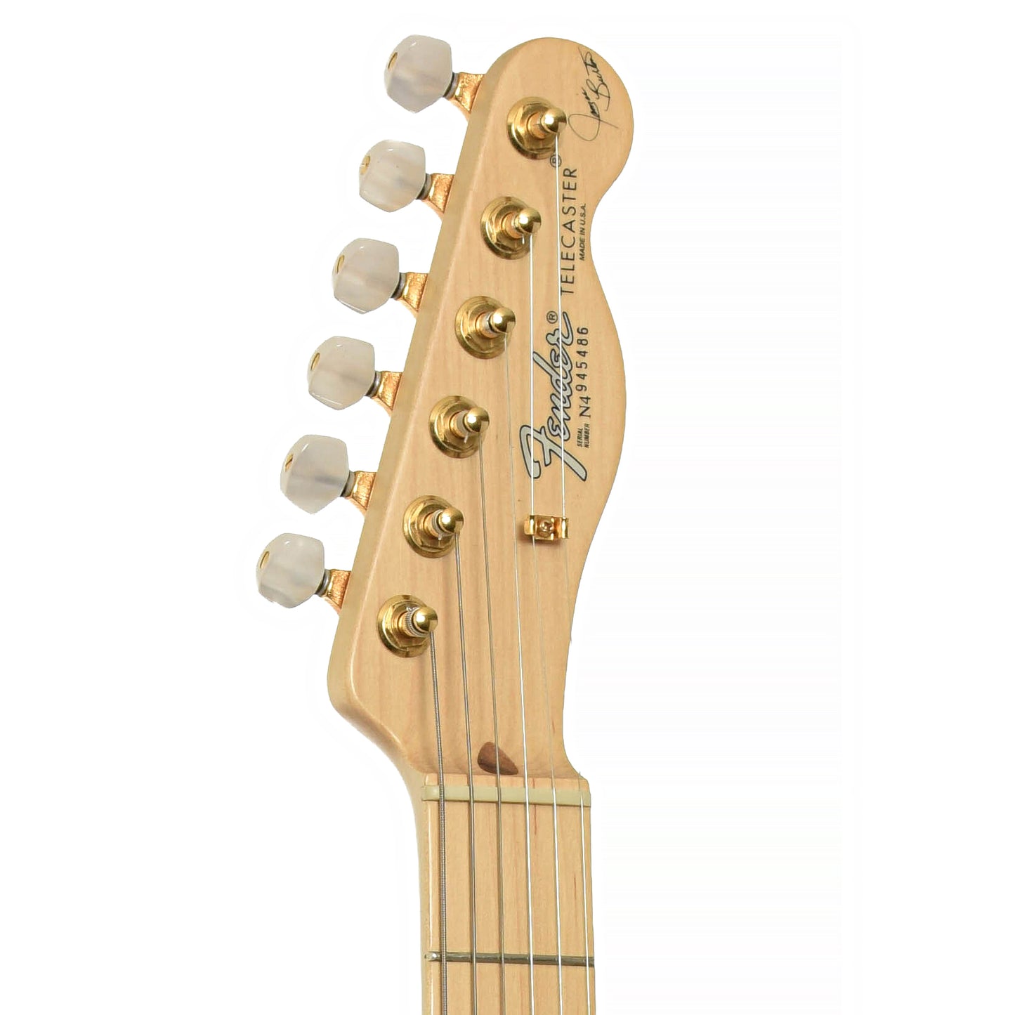 Front of Fender James Burton Telecaster Electric Guitar 