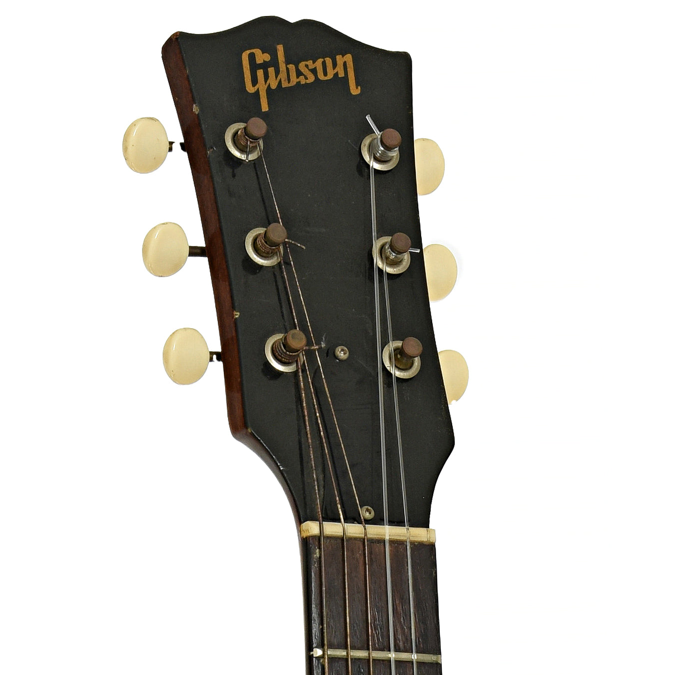 Headstock of Gibson LG-1 Acoustic Guitar