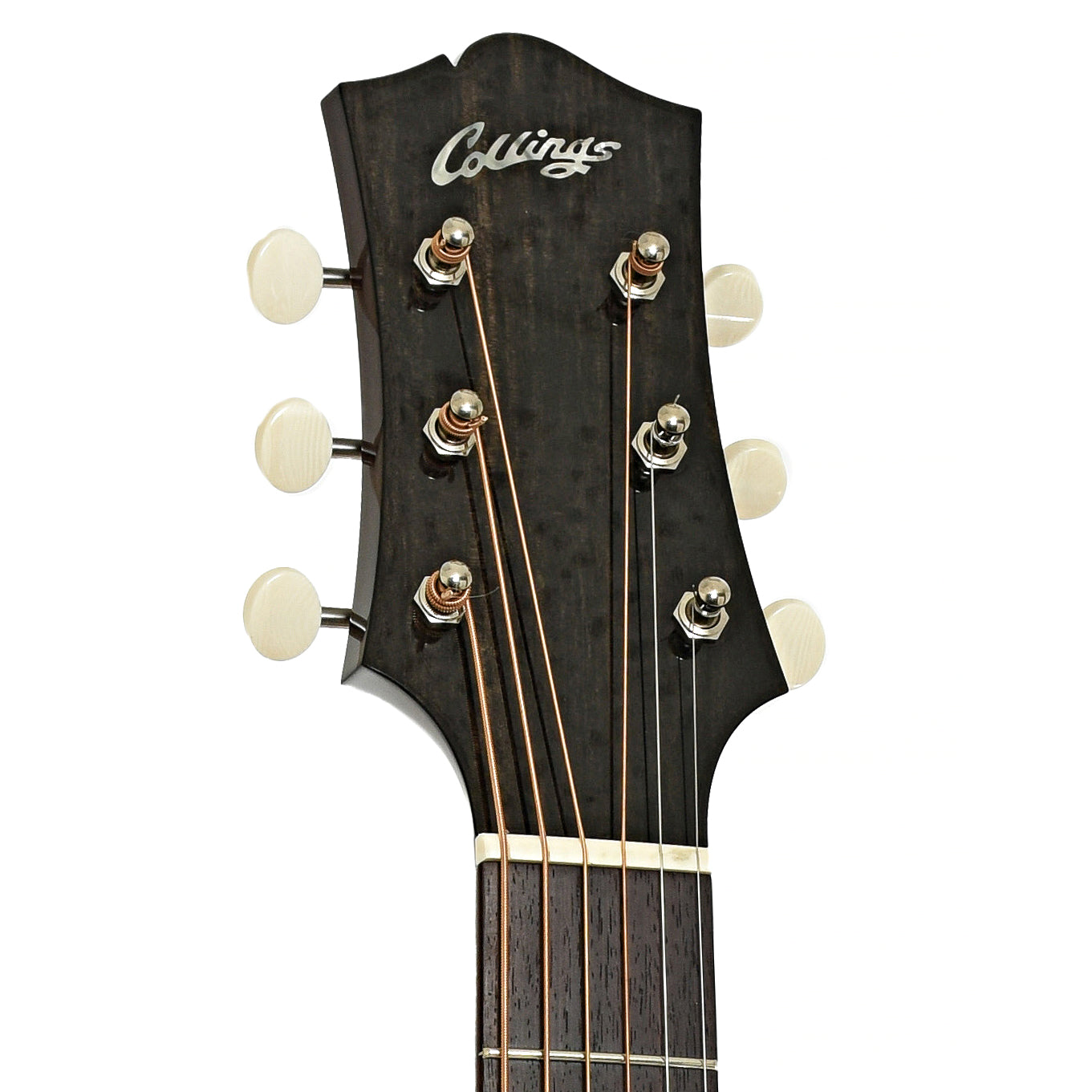 Headstock of Collings CJ-45 T Traditional Series Acoustic Guitar