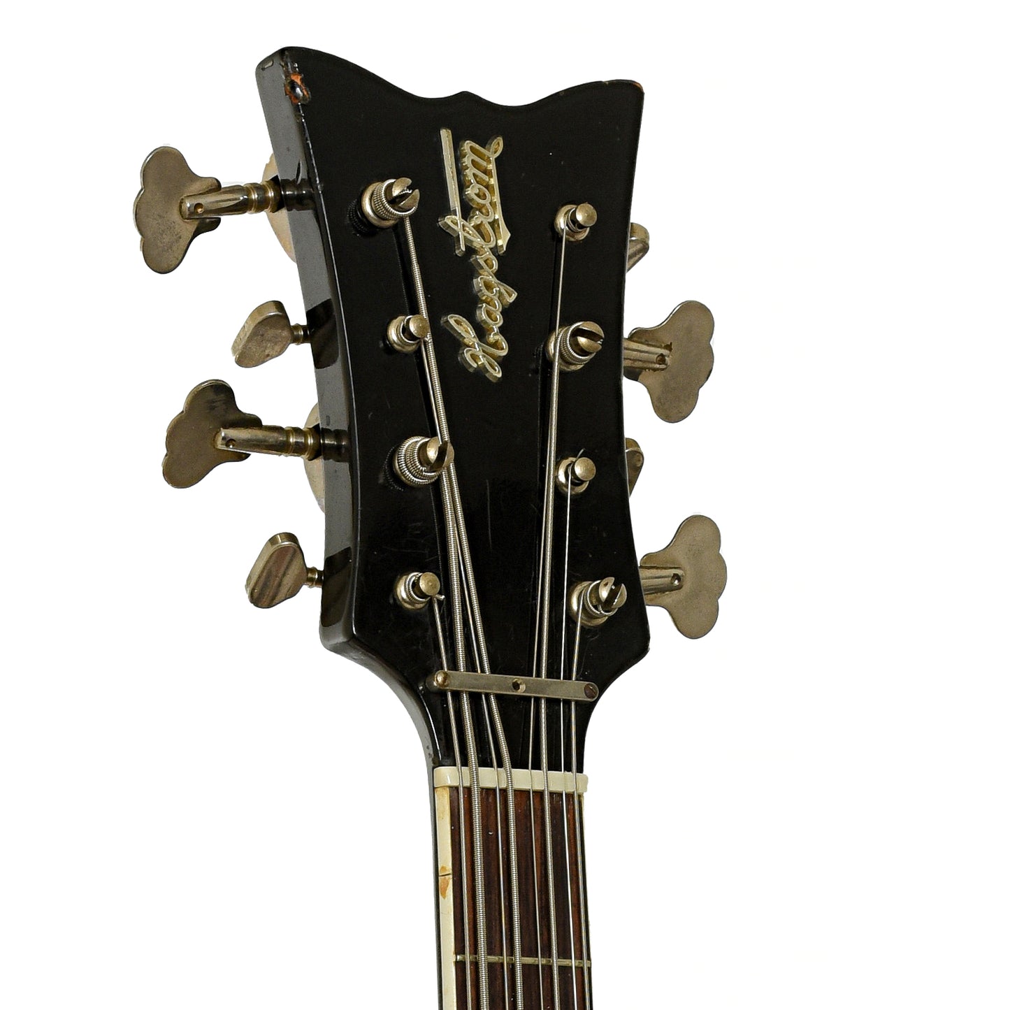 Headstock of Hagstrom H8 8-String Electric Bass