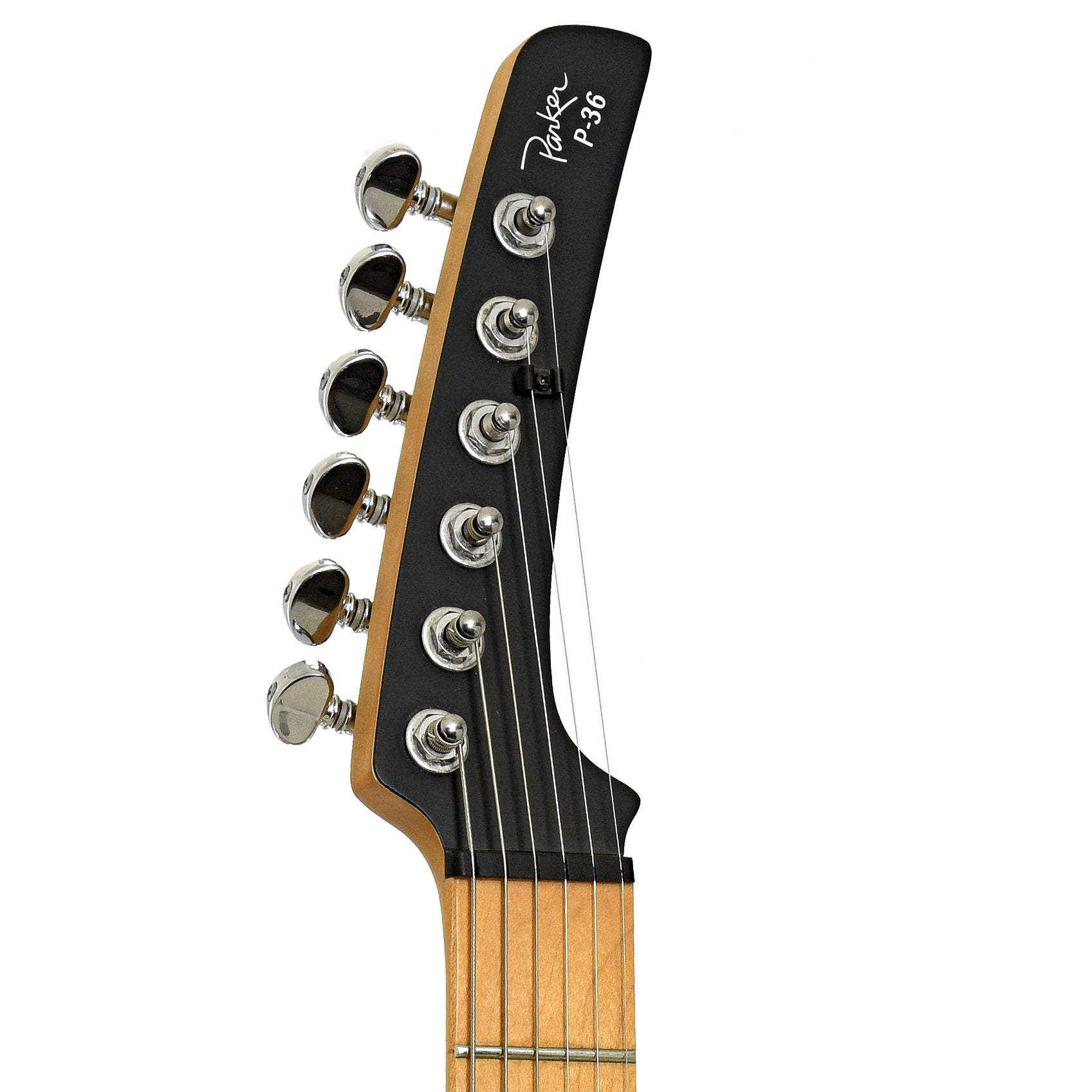 Headstock of Parker P-36 Electric Guitar