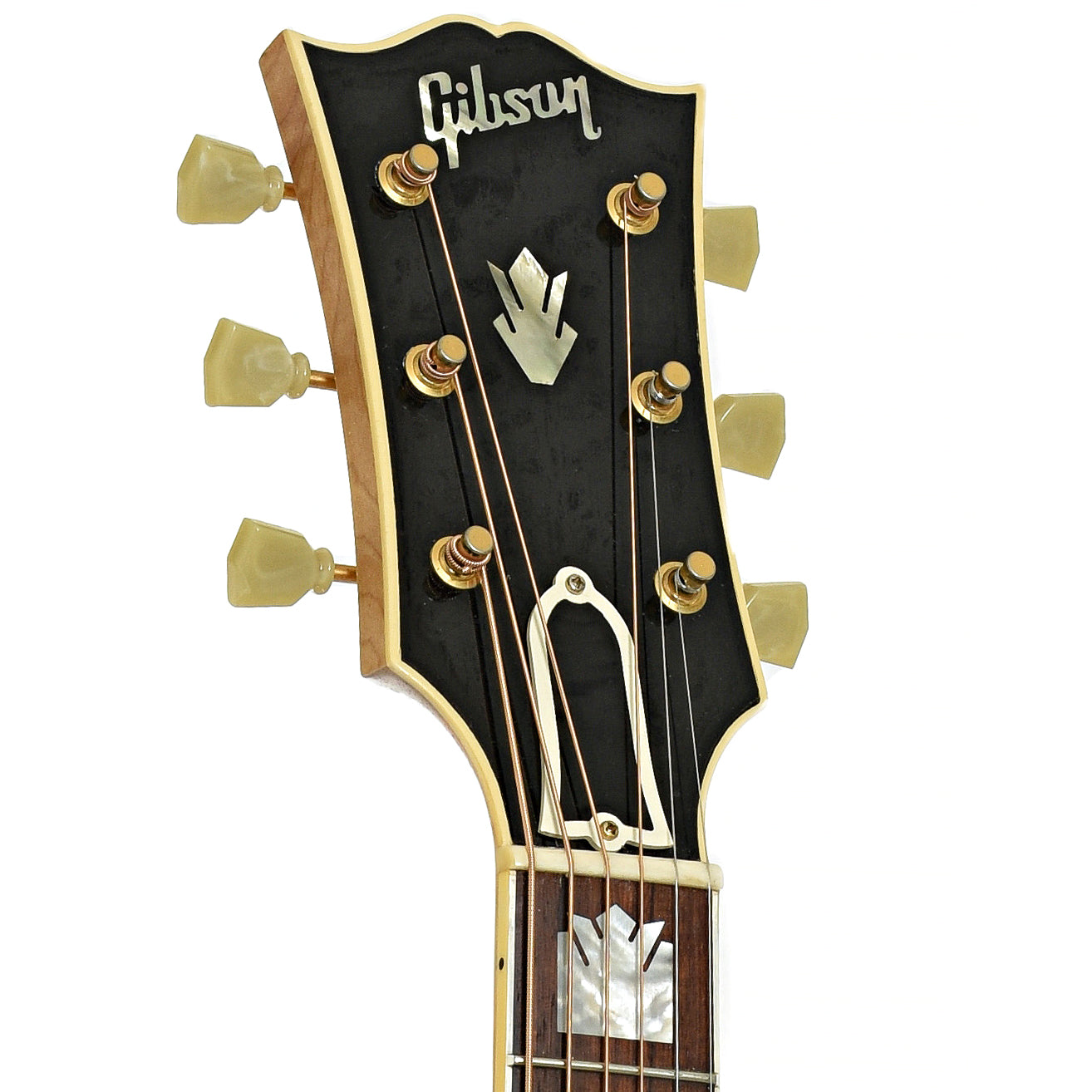 Headstock of Gibson SJ-200 TRI Rosewood