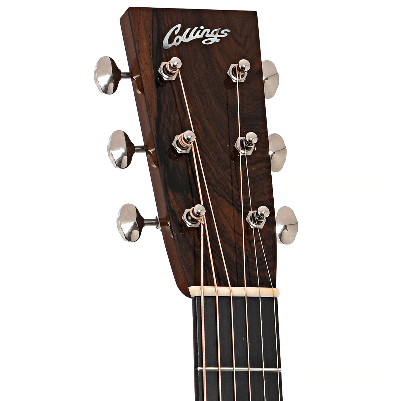 Front headstock of Collings D2HG Acoustic