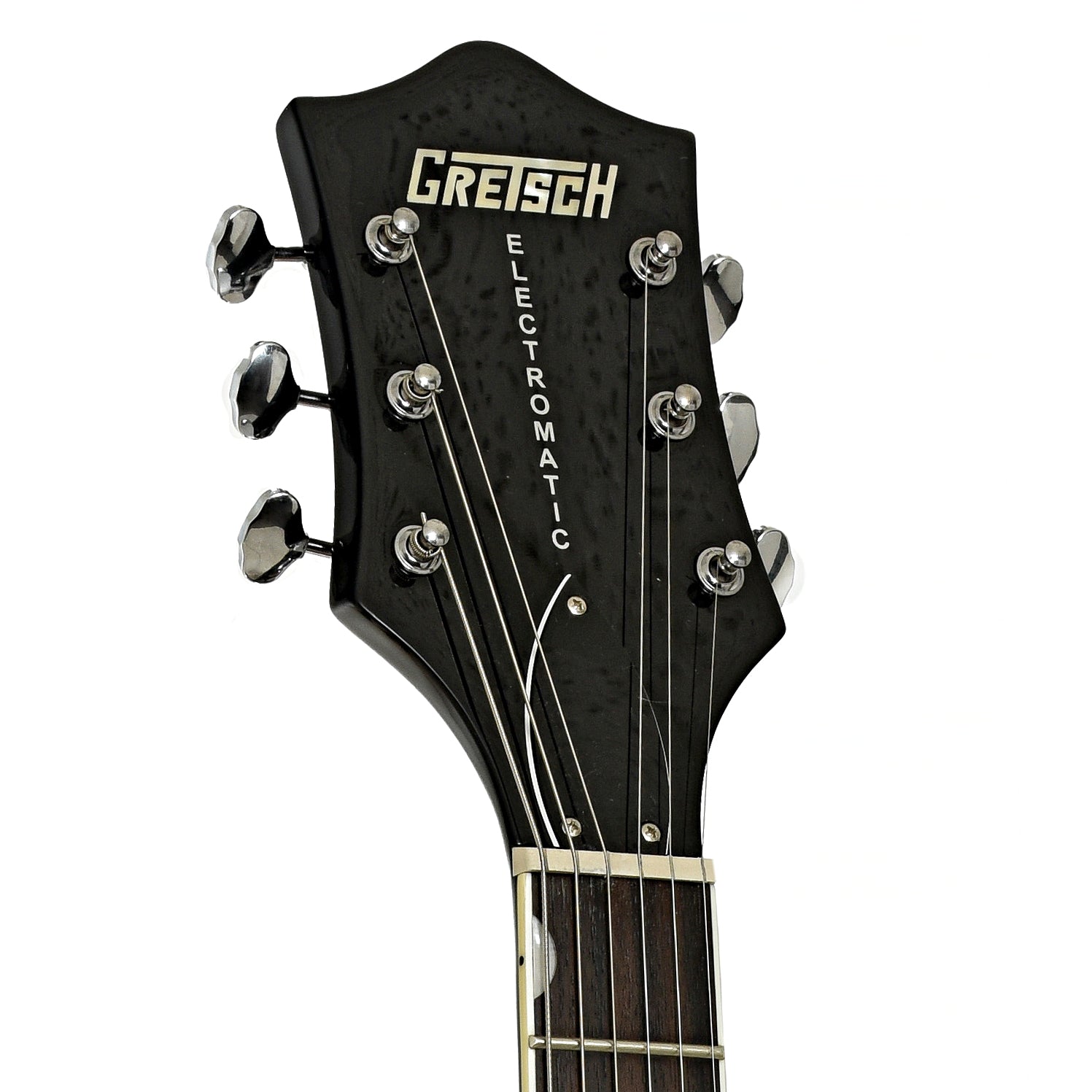 Headstock of Gretsch G5120 Electromatic Hollowbody Electric Guitar 