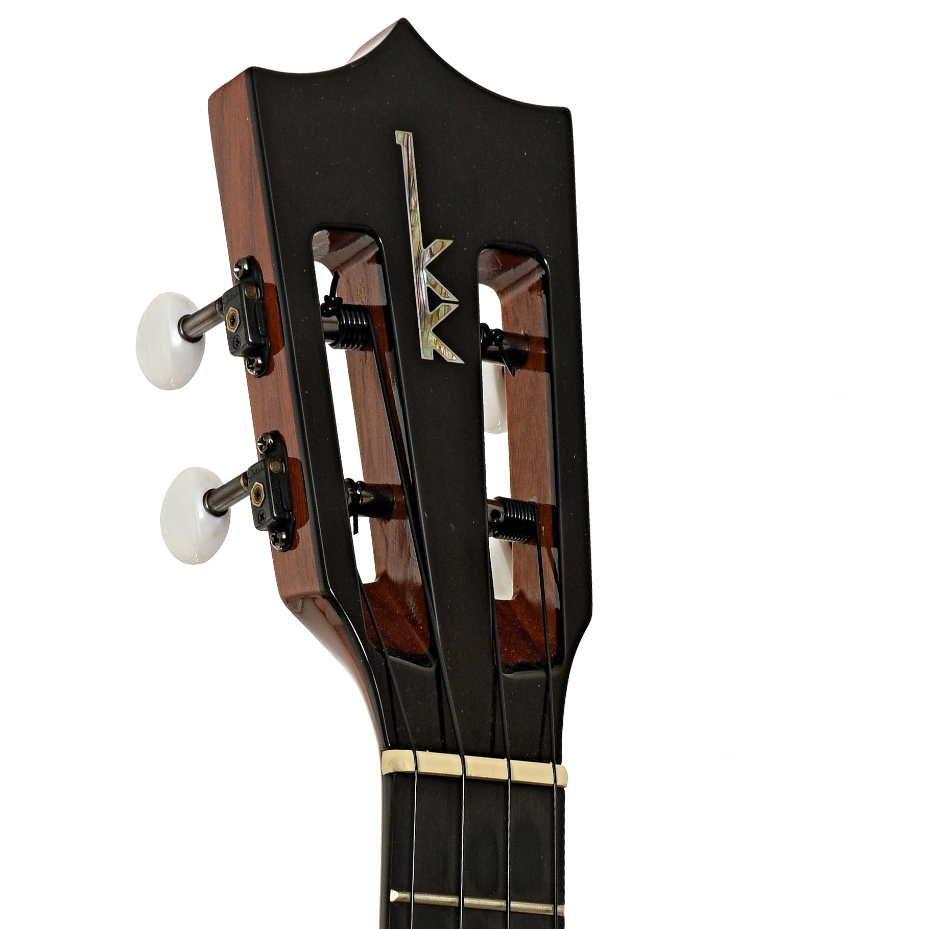 Headstock of Kamaka HF-2 D2I Deluxe Concert Ukulele