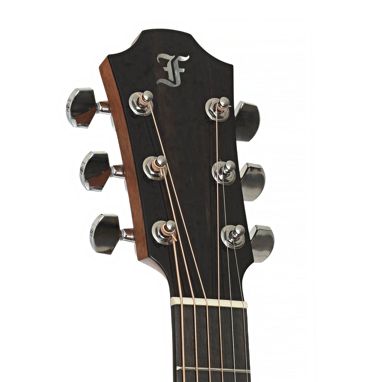 Headstock of Furch Green Series OM-TR a OM Acoustic Guitar