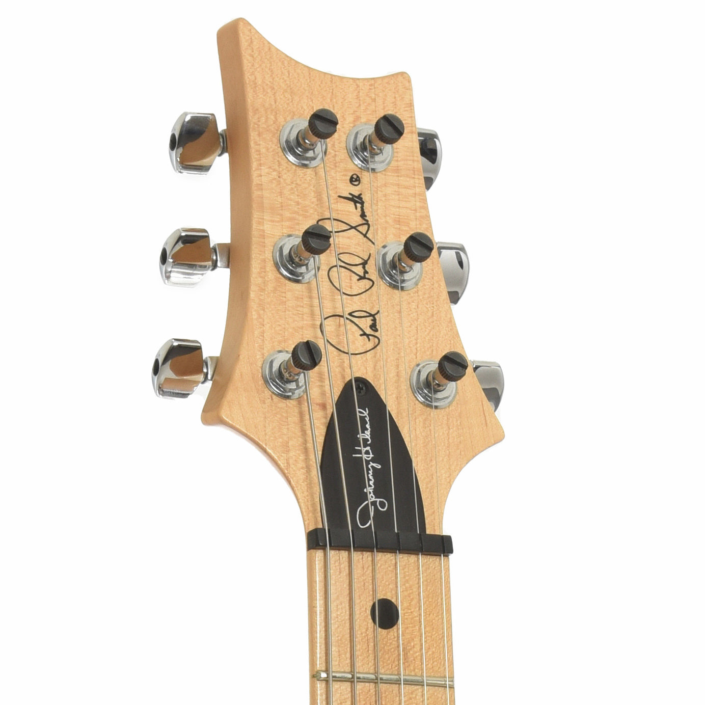 Headstock of PRS Johnny Hiland Signature Electric Guitar  