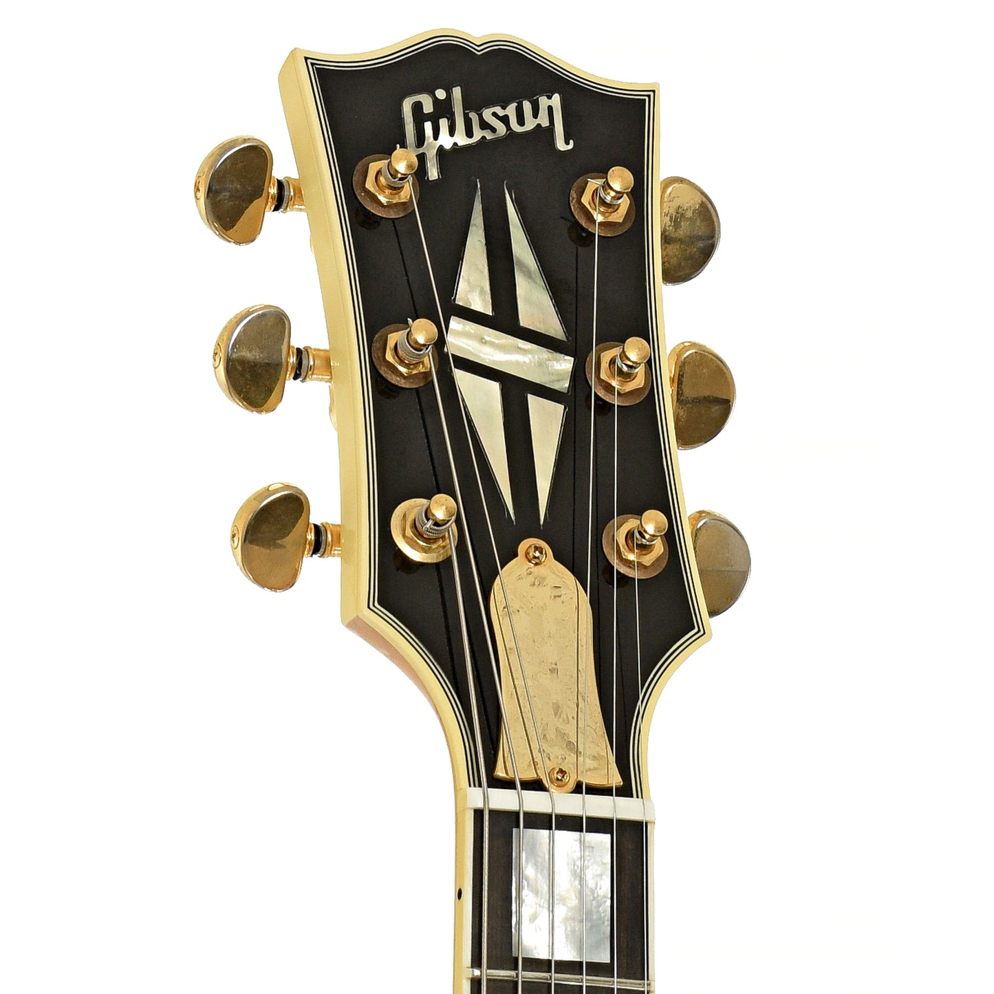 Headstock of Gibson Zakk Wylde Les Paul Custom Electric Guitar