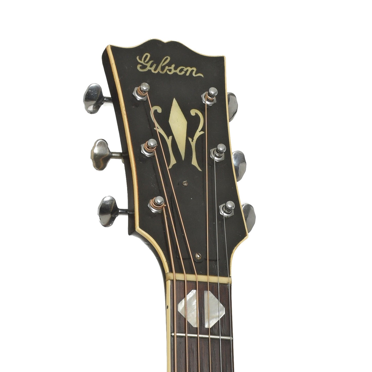 Headstock of Gibson L-10 Archtop Acoustic Guitar 
