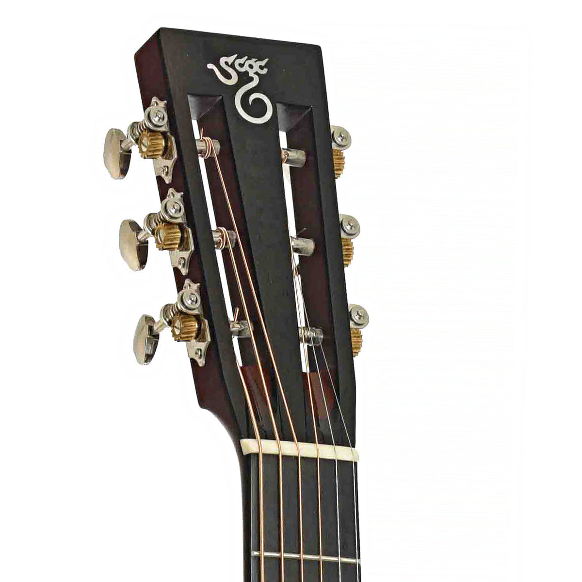 Front headstock of D12 12-Fret Dreadnought