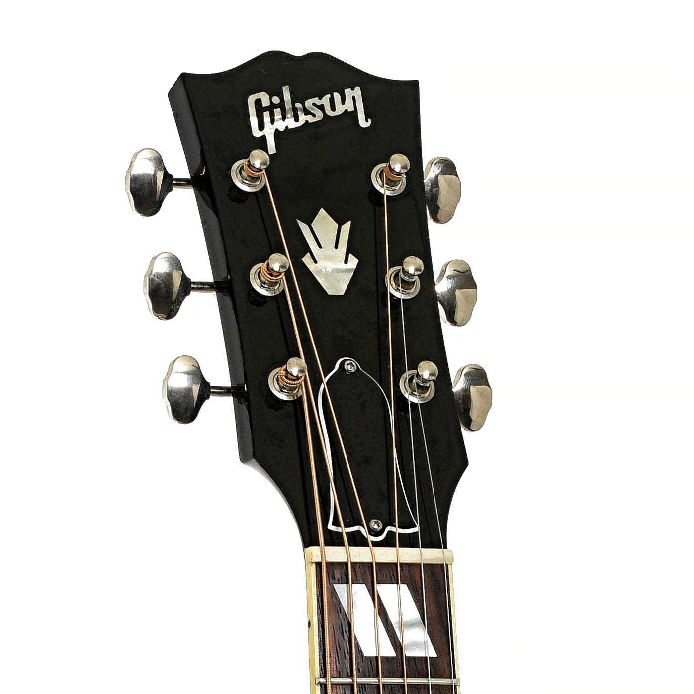 Headstock of Gibson Southern Jumbo Acoustic Guitar