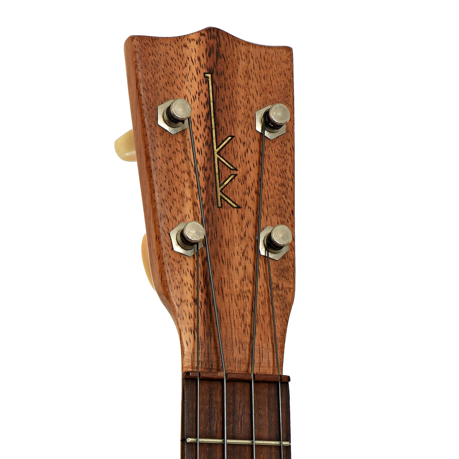Headstock of Kamaka HF-1 Soprano Ukulele