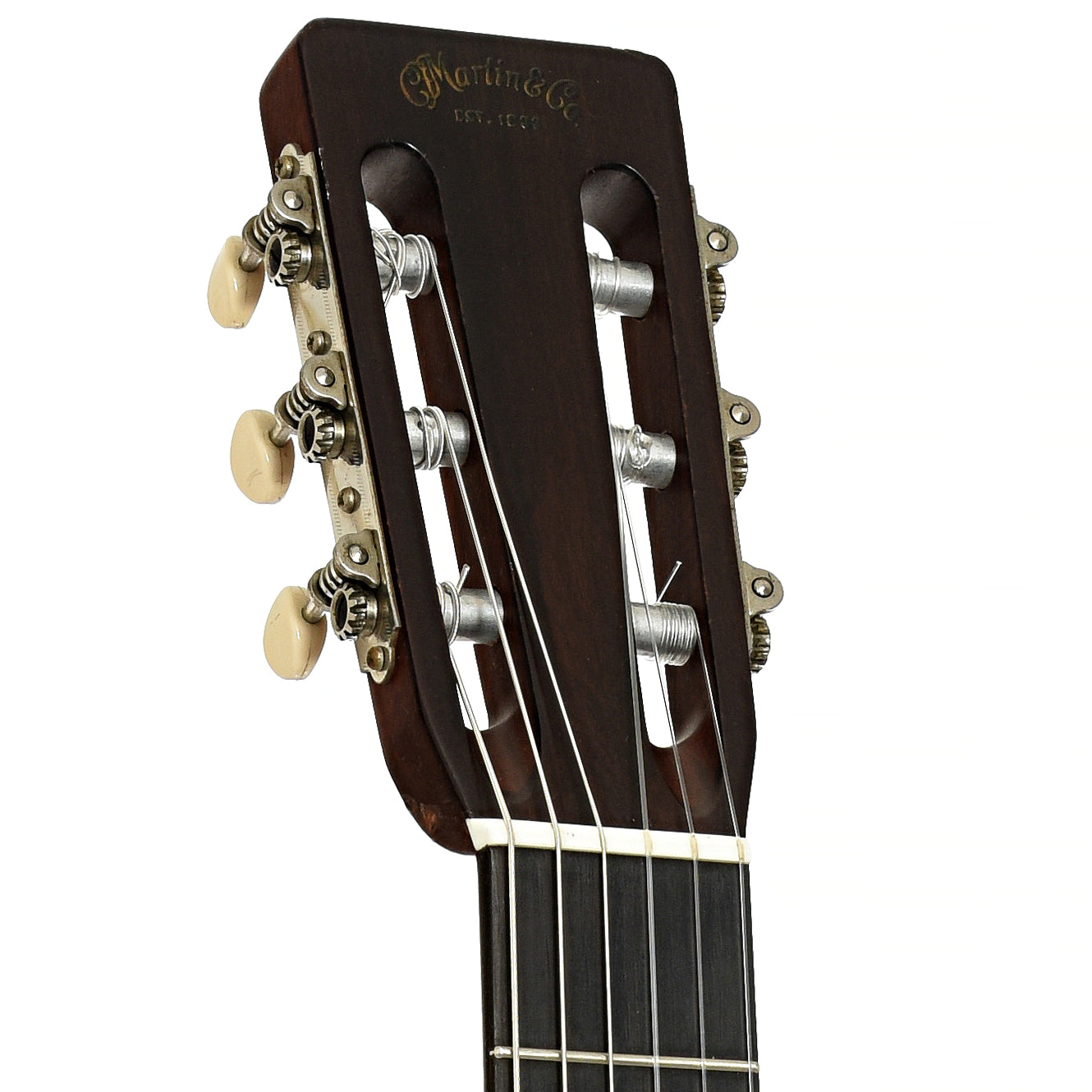 Headstock of Martin 00-28C Classical Acoustic Guitar 