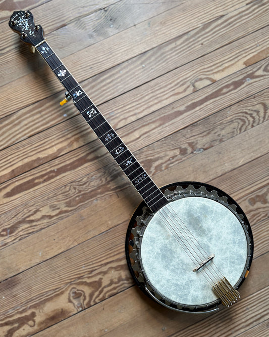 Showroom photo of Vega Tubaphone Conversion Banjo (1922)