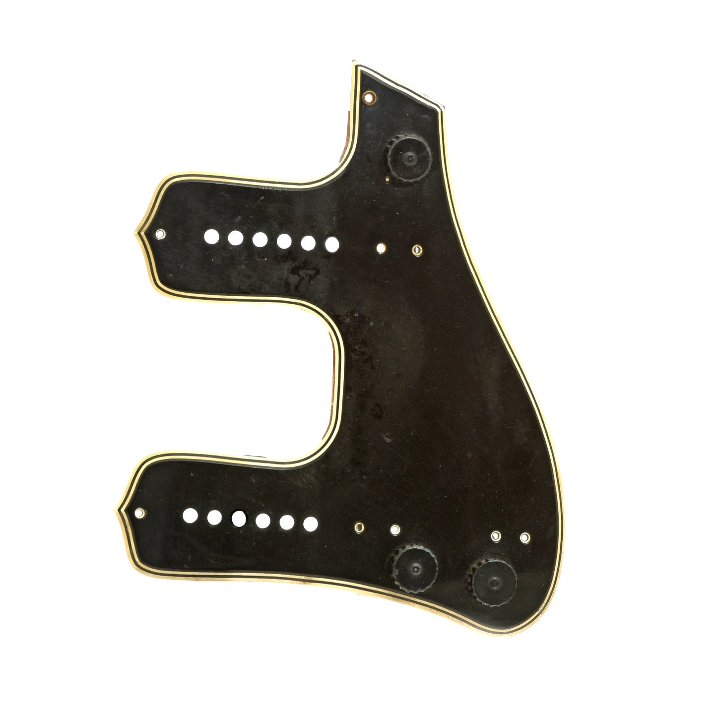 Front of Gibson L-7CE Archtop Hollowbody Electric Guitar original pickguard assembly front