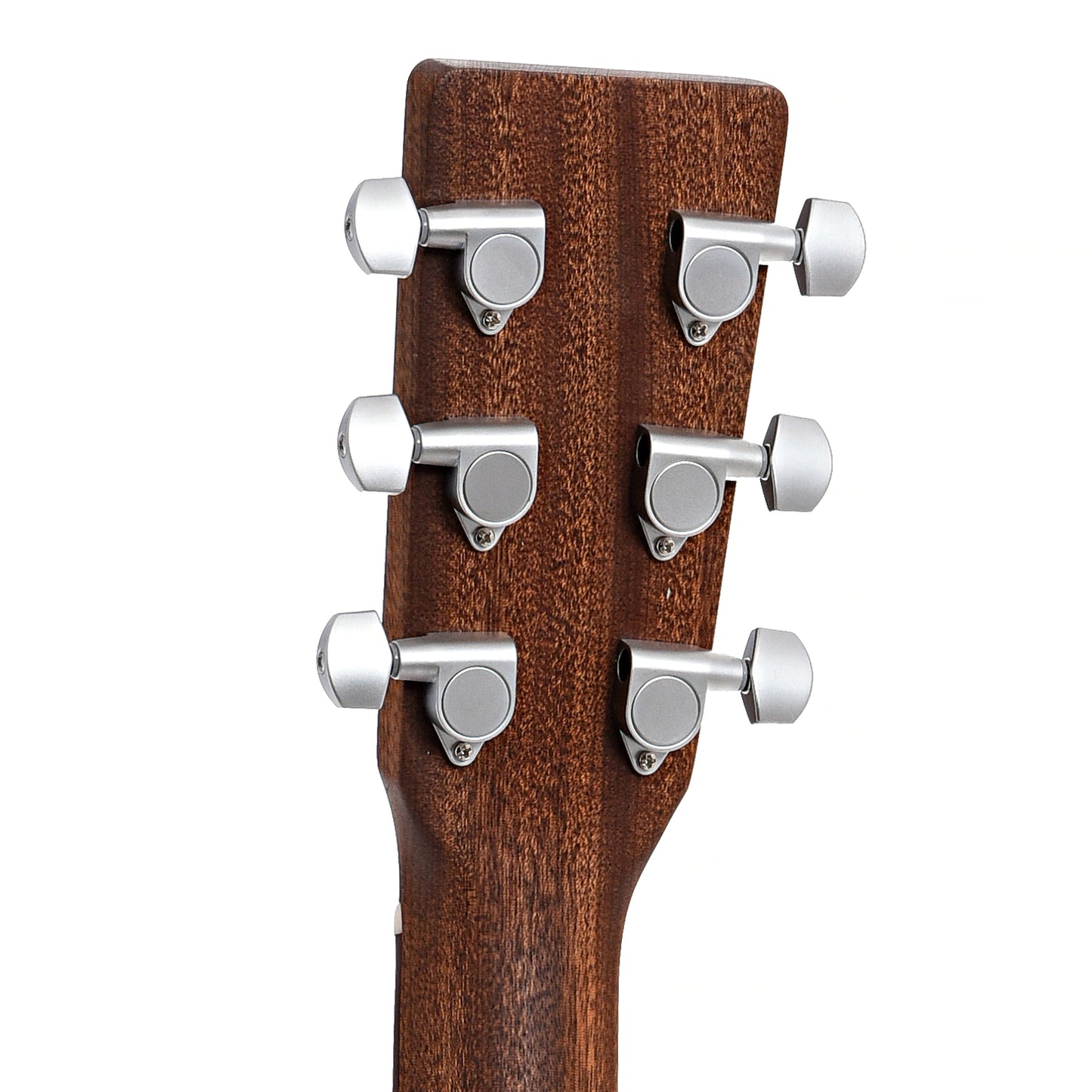 Back headstock of Martin 00-X2E Cocobolo Acoustic Guitar 