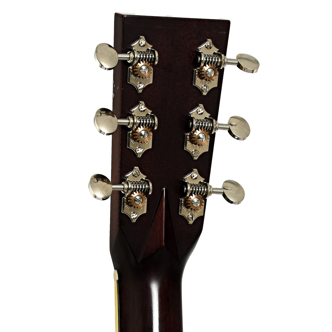 Tuners of Huss and Dalton TDR-Pilgrim Custom Acoustic Guitar 