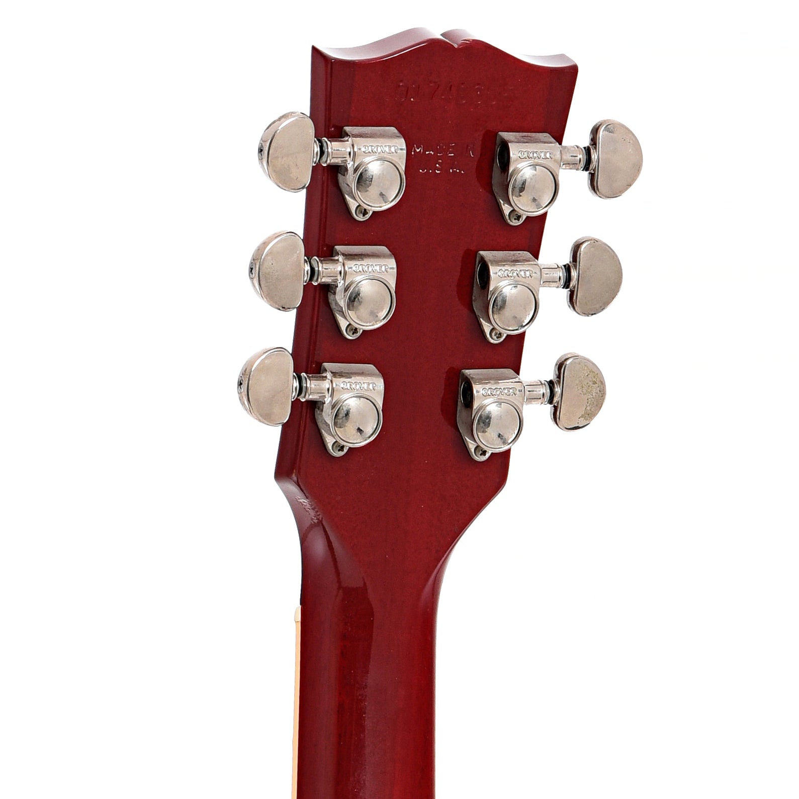 Back headstock of Gibson ES-335 Hollow Body Electric Guitar (1999)