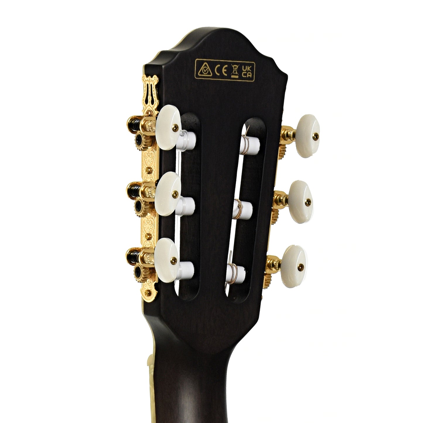 Tuners of Ibanez TOD10N Tim Henson Signature Nylon String Acoustic-Electric Guitar