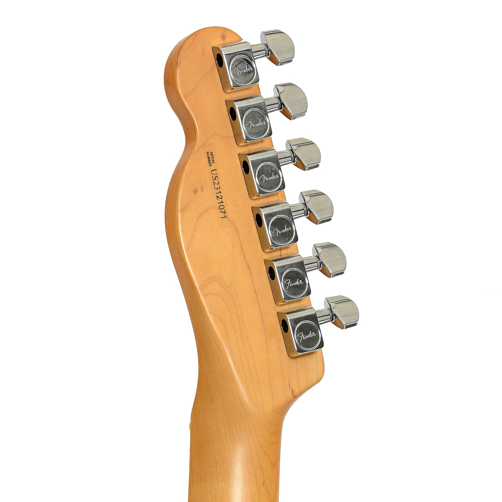 Tuners of Fender American Professional II Telecaster Electric Guitar