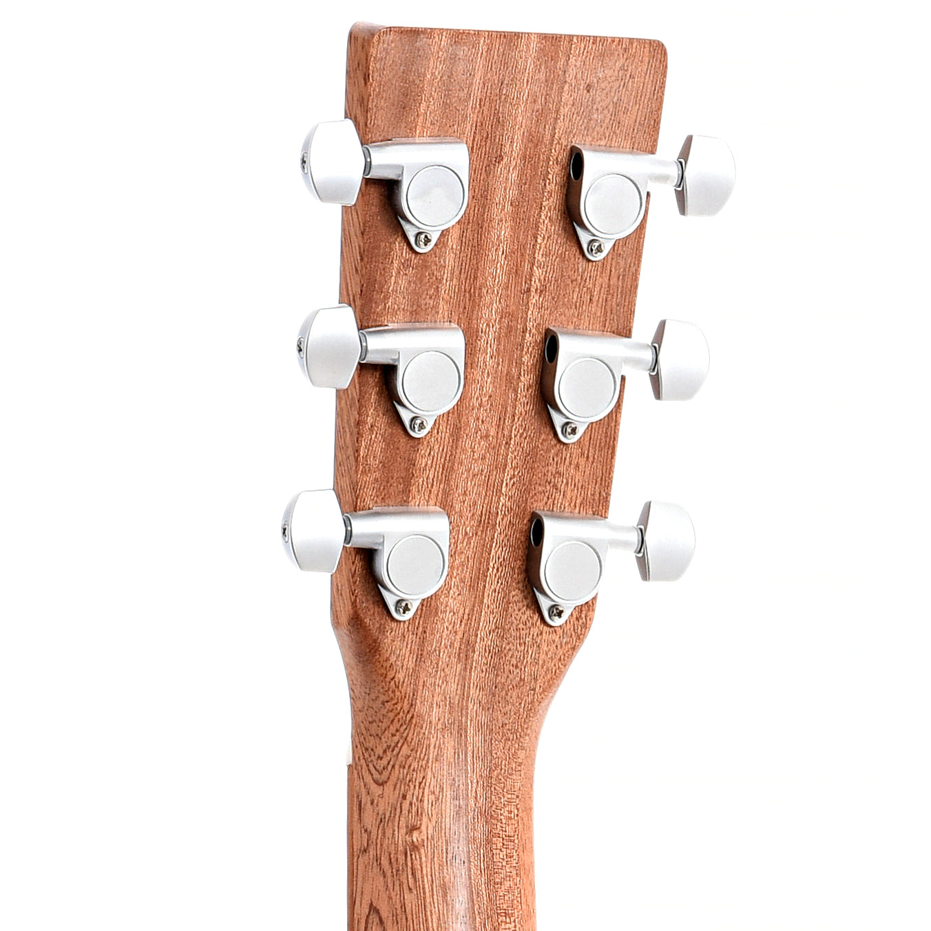 Back headstock of Martin GPC-X2E Ziricote Acoustic Guitar 