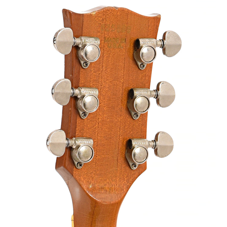 back  headstock of Gibson SG Deluxe