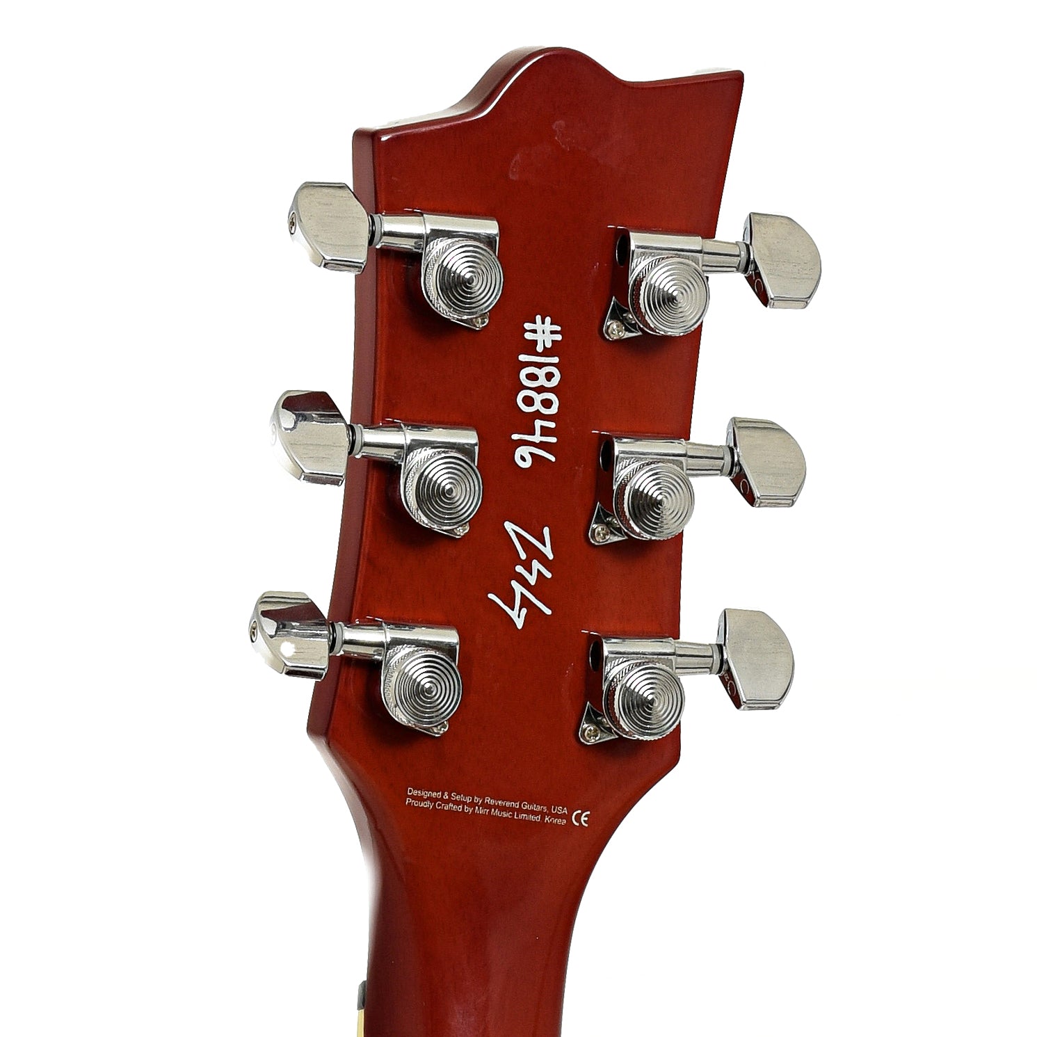 Tuners of Reverend Sensai Electric Guitar